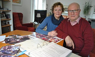 "Es hat sich so viel Tolles ergeben": Gerlind Clausen-Franzke (68) und Ulrich Franzke (77) sind im Nachhinein erstaunt, welche Eigendynamik die Projekte entfalteten. - Ludger Osterkamp "Es hat sich so viel Tolles ergeben": Gerlind Clausen-Franzke (68) und Ulrich Franzke (77) sind im Nachhinein erstaunt, welche Eigendynamik die Projekte entfalteten. - Ludger Osterkamp