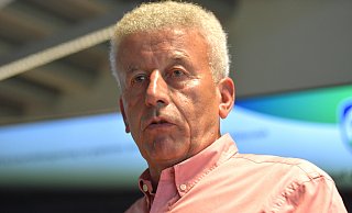 Hans-Hermann Kirschner, Vorstandsmitglied des FC Gütersloh. - Jens Dünhölter Hans-Hermann Kirschner, Vorstandsmitglied des FC Gütersloh. - Jens Dünhölter