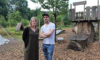 Hannah Görtz und Philipp Quest vom Gründerverein des Waldkindergartens sind zutiefst betroffen über die Vorwürfe. - Shannon-Lee Bendig Hannah Görtz und Philipp Quest vom Gründerverein des Waldkindergartens sind zutiefst betroffen über die Vorwürfe. - Shannon-Lee Bendig