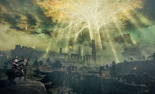 "Elden Ring" entführt den Spieler in die fantastisch gestaltete Welt des Zwischenlands. - Bandai Namco "Elden Ring" entführt den Spieler in die fantastisch gestaltete Welt des Zwischenlands. - Bandai Namco