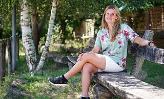 Pferdewirtschaftsmeisterin mit Schwerpunkt Landschaftspflege Loretta (32) aus Baden-Württemberg ging mit ihrem Sascha auf eine Kanu-Tour. - Foto: RTL / Stefan Gregorowius Pferdewirtschaftsmeisterin mit Schwerpunkt Landschaftspflege Loretta (32) aus Baden-Württemberg ging mit ihrem Sascha auf eine Kanu-Tour. - Foto: RTL / Stefan Gregorowius