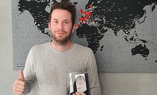 Studyhelp-Geschäftsführer Daniel Weiner freut sich über die Auszeichnung. - Studyhelp Studyhelp-Geschäftsführer Daniel Weiner freut sich über die Auszeichnung. - Studyhelp