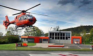 Der Rettungshubschrauber musste nach Bruchmühlen ausrücken. - Symbolbild: Sarah Jonek Der Rettungshubschrauber musste nach Bruchmühlen ausrücken. - Symbolbild: Sarah Jonek