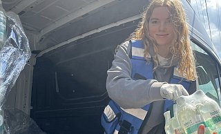 Léocadie Reimers war schon dreimal in der Ukraine. - Mission Siret Léocadie Reimers war schon dreimal in der Ukraine. - Mission Siret