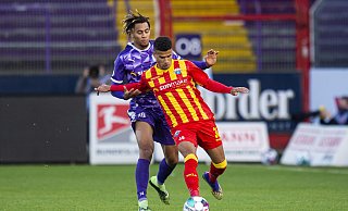 Fußballprofi: Nach den Stationen VfL Osnabrück und FC St. Pauli spielt Etienne Amenyido jetzt für Preußen Münster. - Noah Wedel Fußballprofi: Nach den Stationen VfL Osnabrück und FC St. Pauli spielt Etienne Amenyido jetzt für Preußen Münster. - Noah Wedel