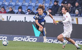 Arminia Bielefeld und Erzgebrige Aue trennen sich 2:2. - Oliver Krato Arminia Bielefeld und Erzgebrige Aue trennen sich 2:2. - Oliver Krato
