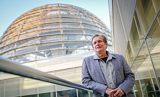 Der Kandidat für das Amt des Bundespräsidenten der Partei Die Linke, Gerhard Trabert. - picture alliance/dpa Der Kandidat für das Amt des Bundespräsidenten der Partei Die Linke, Gerhard Trabert. - picture alliance/dpa