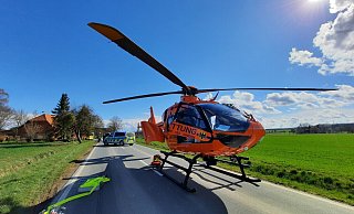 Für den schwer verletzten Motorradfahrer wurde ein Rettungshubschrauber nach Bad Driburg beordert. Symbolbild. - Madita Schellenberg Für den schwer verletzten Motorradfahrer wurde ein Rettungshubschrauber nach Bad Driburg beordert. Symbolbild. - Madita Schellenberg