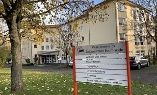 Im November 2019 musste das AWO Seniorenzentrum Baumheide wegen der unkontrollierbaren Legionellen-Kontamination schließen. - Stefan Becker,Stefan Becker Im November 2019 musste das AWO Seniorenzentrum Baumheide wegen der unkontrollierbaren Legionellen-Kontamination schließen. - Stefan Becker,Stefan Becker