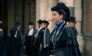 Matilda De Angelis spielt Lidia Poët. Die Serie "Das Gesetz nach Lidia Poët" beruht auf einer wahren Geschichte. - LUCIA IUORIO/NETFLIX Matilda De Angelis spielt Lidia Poët. Die Serie "Das Gesetz nach Lidia Poët" beruht auf einer wahren Geschichte. - LUCIA IUORIO/NETFLIX