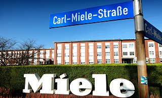 Der Gütersloher Haushaltsgerätehersteller Miele hat im vergangenen Geschäftsjahr seinen Umsatz gesteigert. - Andreas Frücht Der Gütersloher Haushaltsgerätehersteller Miele hat im vergangenen Geschäftsjahr seinen Umsatz gesteigert. - Andreas Frücht