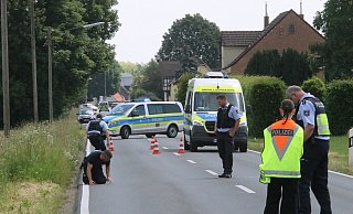 Im Juni gab es an der Meller Straße einen tödlichen Unfall. Ein Radfahrer starb dabei. - Claus Frickemeier Im Juni gab es an der Meller Straße einen tödlichen Unfall. Ein Radfahrer starb dabei. - Claus Frickemeier