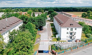 Die Geflüchtetenunterkunft in der ehemaligen Dempsey-Kaserne ist nur noch bis Ende des Jahres geöffnet. - Stadt Paderborn/ Besim Mazhiqi Die Geflüchtetenunterkunft in der ehemaligen Dempsey-Kaserne ist nur noch bis Ende des Jahres geöffnet. - Stadt Paderborn/ Besim Mazhiqi