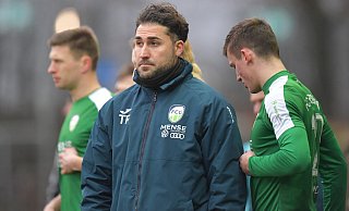Hat am Wochenende wieder frei: FC Güterslohs Coach Julian Hesse. - Jens Dünhölter Hat am Wochenende wieder frei: FC Güterslohs Coach Julian Hesse. - Jens Dünhölter