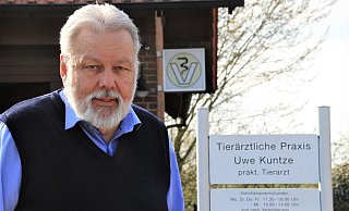 Im Juni ist Schluss: Der Steinheimer Tierarzt Uwe Kuntze geht in den Ruhestand. - David Schellenberg Im Juni ist Schluss: Der Steinheimer Tierarzt Uwe Kuntze geht in den Ruhestand. - David Schellenberg
