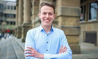 Der Jüngste im Quartett: Tom Brüntrup (CDU) - Sarah Jonek Fotografie Der Jüngste im Quartett: Tom Brüntrup (CDU) - Sarah Jonek Fotografie