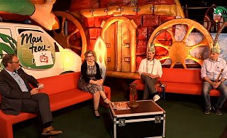In der vergangenen Session flimmerte Man-teou-TV erstmals und ziemlich erfolgreich über die Steinheimer Bildschirme. An neuen Folgen des jecken Formats werde derzeit allerdings nicht gearbeitet. - Screenshot/Madita Schellenberg In der vergangenen Session flimmerte Man-teou-TV erstmals und ziemlich erfolgreich über die Steinheimer Bildschirme. An neuen Folgen des jecken Formats werde derzeit allerdings nicht gearbeitet. - Screenshot/Madita Schellenberg