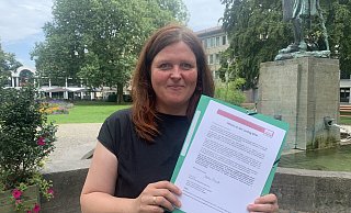 Seit 2017 kämpft Katrin Ernst für die Bielefelder Realschulen, die von der Stadt stiefmütterlich behandelt würden. Jetzt wendet sie sich mit einer Petition an den Landtag. - Ivonne Michel Seit 2017 kämpft Katrin Ernst für die Bielefelder Realschulen, die von der Stadt stiefmütterlich behandelt würden. Jetzt wendet sie sich mit einer Petition an den Landtag. - Ivonne Michel