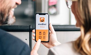 Die MoBiel-App soll in Bus und Bahn vieles einfacher machen. - MoBiel Die MoBiel-App soll in Bus und Bahn vieles einfacher machen. - MoBiel