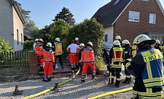 In einer Unterkunft in der Gütersloher Innenstadt hat es einen schweren Brand gegeben. - Thorsten Heß In einer Unterkunft in der Gütersloher Innenstadt hat es einen schweren Brand gegeben. - Thorsten Heß