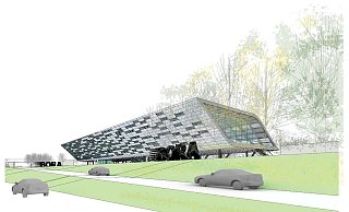 So soll das der neue Standort von Bora in Herford an der Ahmser Straße aussehen. - Lorenz Ateliers So soll das der neue Standort von Bora in Herford an der Ahmser Straße aussehen. - Lorenz Ateliers