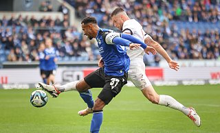 28.10.2023 Bielefeld. 3. Liga Fußball . Arminia Bielefeld - Ingolstadt. 4:0 - Oliver Krato 28.10.2023 Bielefeld. 3. Liga Fußball . Arminia Bielefeld - Ingolstadt. 4:0 - Oliver Krato