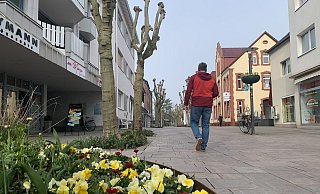 In der Fußgängerzone in Bad Lippspringe sollen vor der Bundestagswahl keine Wahlplakate hängen. Wie schon in den Jahren zuvor. - Jens Reddeker In der Fußgängerzone in Bad Lippspringe sollen vor der Bundestagswahl keine Wahlplakate hängen. Wie schon in den Jahren zuvor. - Jens Reddeker