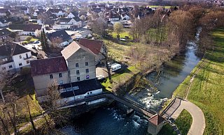 Auf dem Gelände der Brausemühle Kirchlengern könnte sich bald wieder etwas tun. Die Verwaltung wagt einen neuen Vorstoß für die Quartiersentwicklung. - Gerald Dunkel Auf dem Gelände der Brausemühle Kirchlengern könnte sich bald wieder etwas tun. Die Verwaltung wagt einen neuen Vorstoß für die Quartiersentwicklung. - Gerald Dunkel