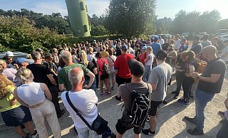 Mehr als 200 Menschen haben am Montagabend eine große Suchaktion nach der vermissten Andrea S.-O. gestartet. - Wolfgang Wotke Mehr als 200 Menschen haben am Montagabend eine große Suchaktion nach der vermissten Andrea S.-O. gestartet. - Wolfgang Wotke
