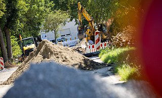 Wegen Sanierungsarbeiten ist die K2 bei Borchen-Dörenhagen derzeit gesperrt. - Niklas Tüns Wegen Sanierungsarbeiten ist die K2 bei Borchen-Dörenhagen derzeit gesperrt. - Niklas Tüns