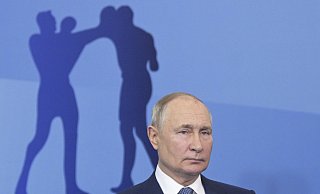 Der russische Präsident Wladimir Putin: "Russland passt sich immer wieder an neue Bedingungen an", sagt der Russlandexperte Stefan Meister. - Alexei Nikolsky Der russische Präsident Wladimir Putin: "Russland passt sich immer wieder an neue Bedingungen an", sagt der Russlandexperte Stefan Meister. - Alexei Nikolsky