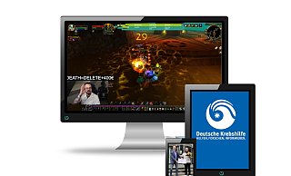 Hier ist Giacomo Curci als „Metashi12“ ganz in seinem Element. Er zockt das Spiel World of Warcraft. Auf diese Weise sammelt er Spenden für die Deutsche Krebshilfe. Dafür gab es zuletzt sogar eine Urkunde von Bürgermeister Bernd Poggemöller. - Felix Eisele Hier ist Giacomo Curci als „Metashi12“ ganz in seinem Element. Er zockt das Spiel World of Warcraft. Auf diese Weise sammelt er Spenden für die Deutsche Krebshilfe. Dafür gab es zuletzt sogar eine Urkunde von Bürgermeister Bernd Poggemöller. - Felix Eisele