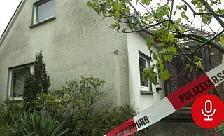 In diesem Haus in Bad Oeyenhausen geschah der Doppelmord. - Jobst Lüdeking In diesem Haus in Bad Oeyenhausen geschah der Doppelmord. - Jobst Lüdeking