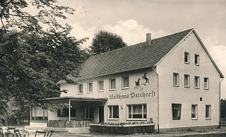 Nach dem Tod von Heinrich Göbel führten dessen Tochter Erna und Konditor Heinz Kamp das "Waldhaus Patthorst" in Steinhagen im Kreis Gütersloh. - Udo Waschkowitz Nach dem Tod von Heinrich Göbel führten dessen Tochter Erna und Konditor Heinz Kamp das "Waldhaus Patthorst" in Steinhagen im Kreis Gütersloh. - Udo Waschkowitz