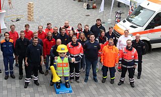 Beim Run&Roll City haben die Hilfsorganisationen bereits gemeinsame Sache gemacht und eine Blaulichtmeile für die Besucher präsentiert. Zusammen werben sie für mehr Engagement. FOTO: THW - THW Beim Run&Roll City haben die Hilfsorganisationen bereits gemeinsame Sache gemacht und eine Blaulichtmeile für die Besucher präsentiert. Zusammen werben sie für mehr Engagement. FOTO: THW - THW