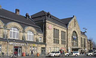 Am Bielefelder Hauptbahnhof ist die Bundespolizei für die Sicherheit zuständig. - Oliver Krato Am Bielefelder Hauptbahnhof ist die Bundespolizei für die Sicherheit zuständig. - Oliver Krato