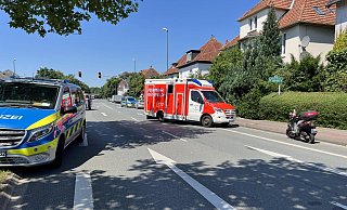 Die Kollision ereignete sich auf dem Nordring zwischen Kahlertstraße und Friedrich-Ebert-Straße. - Thorsten Heß Die Kollision ereignete sich auf dem Nordring zwischen Kahlertstraße und Friedrich-Ebert-Straße. - Thorsten Heß