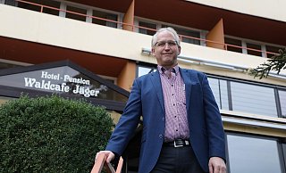 Joachim Avenarius, Dehoga-Chef im Kreis Höxter, wirbt für einen Nationalpark in der Egge. - Simone Flörke Joachim Avenarius, Dehoga-Chef im Kreis Höxter, wirbt für einen Nationalpark in der Egge. - Simone Flörke