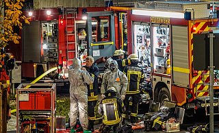 Großer Einsatz der Feuerwehr an der Gustav-Winkler-Straße. - Paul Brinkmann Großer Einsatz der Feuerwehr an der Gustav-Winkler-Straße. - Paul Brinkmann