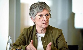 Britta Haßelmann ist Vorsitzende der Bundestagsfraktion von Bündnis 90/Die Grünen - und lebt in Bielefeld. - BARBARA FRANKE Britta Haßelmann ist Vorsitzende der Bundestagsfraktion von Bündnis 90/Die Grünen - und lebt in Bielefeld. - BARBARA FRANKE