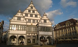 Im Paderborner Rathaus tagt unter anderem der Stadtrat. - Hans-Hermann Igges Im Paderborner Rathaus tagt unter anderem der Stadtrat. - Hans-Hermann Igges