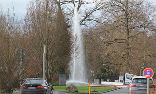 Der Jordansprudel sprudelt wieder mit Werre-Wasser. - Ulf Hanke Der Jordansprudel sprudelt wieder mit Werre-Wasser. - Ulf Hanke