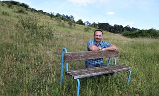 Andé Flore ist Ortsvorsteher in Dalheim und liebt die Natur drumherum. - Simone Flörke Andé Flore ist Ortsvorsteher in Dalheim und liebt die Natur drumherum. - Simone Flörke
