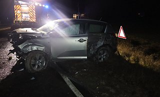 Der Kia hatte sich überschlagen. Foto: Polizei Herford - Polizei Herford Der Kia hatte sich überschlagen. Foto: Polizei Herford - Polizei Herford