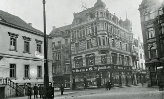 Alter Markt, 1920. - Stadtarchiv Bielefeld Alter Markt, 1920. - Stadtarchiv Bielefeld