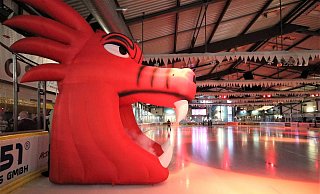 Heimat der Ice Dragons: In der Eishalle Herford wird in der nächsten Saison auch der Lette Rustams Begovs spielen. - Yvonne Gottschlich Heimat der Ice Dragons: In der Eishalle Herford wird in der nächsten Saison auch der Lette Rustams Begovs spielen. - Yvonne Gottschlich