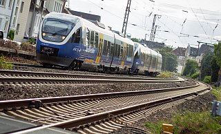 Die Senne-Bahn verkehrt zwischen Paderborn und Bielefeld. - Niklas Tüns Die Senne-Bahn verkehrt zwischen Paderborn und Bielefeld. - Niklas Tüns