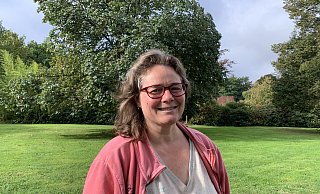 Dankbarkeit für das, was man hat, sei ein sehr hilfreiches Werkzeug in schweren, finsteren Zeiten, sagt Martina Lehmann. - Ivonne Michel Dankbarkeit für das, was man hat, sei ein sehr hilfreiches Werkzeug in schweren, finsteren Zeiten, sagt Martina Lehmann. - Ivonne Michel