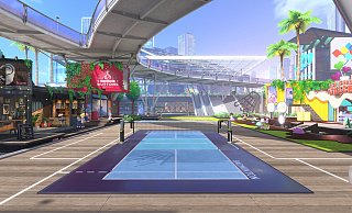 Beim Badminton geht es darum, den Gegner ins Laufen zu bringen. - Nintendo Beim Badminton geht es darum, den Gegner ins Laufen zu bringen. - Nintendo