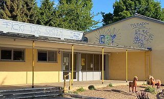 Schmierereien an der Grundschule Steinheim: Auch bei den Pferden sollen die Haare abgeschnitten worden sein. - Ariane Mönikes Schmierereien an der Grundschule Steinheim: Auch bei den Pferden sollen die Haare abgeschnitten worden sein. - Ariane Mönikes